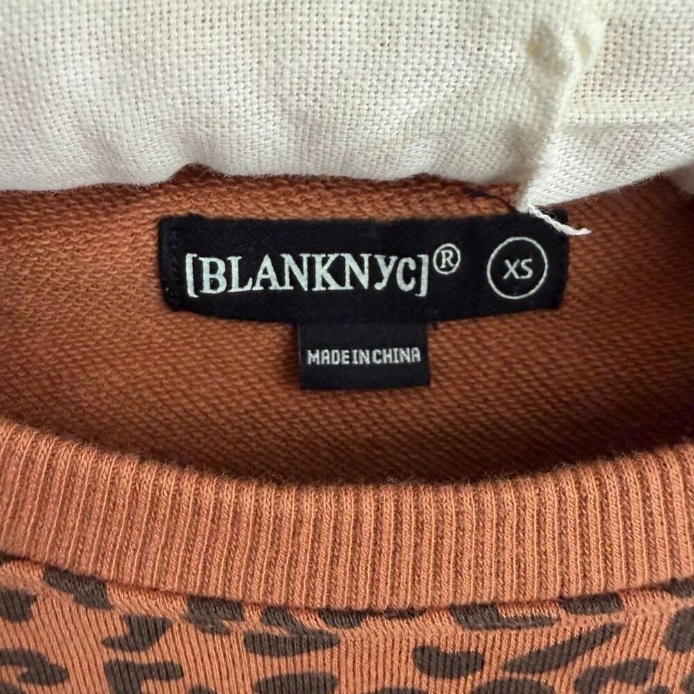 Blank NYC Leopard Print Sweatshirt - Picture 4 of 9